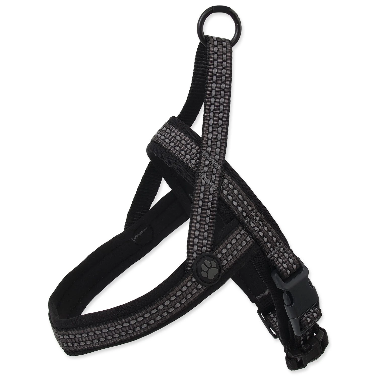Postroj ACTIVE DOG Neoprene šedý XS 1 ks