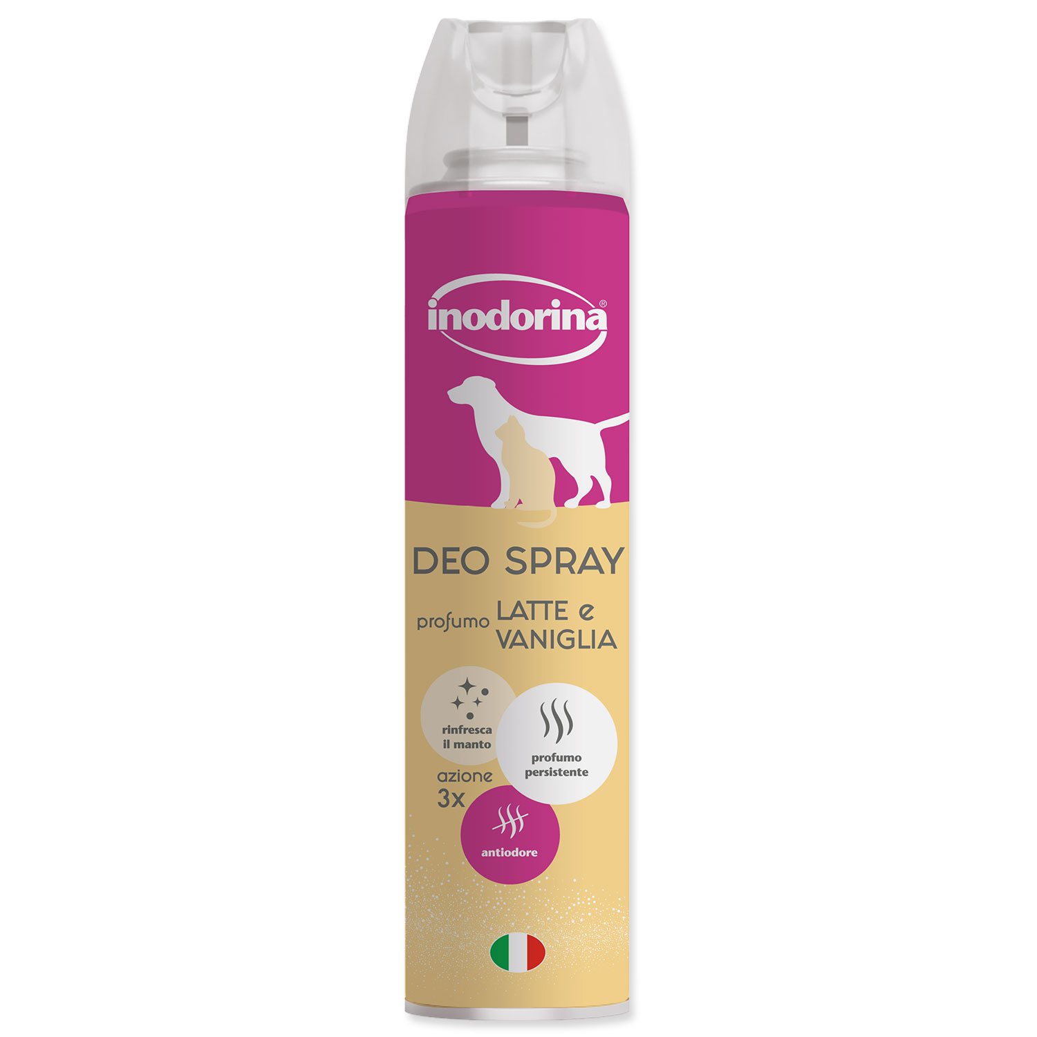 Deodorant INODORINA Mléko a Vanilka 300 ml
