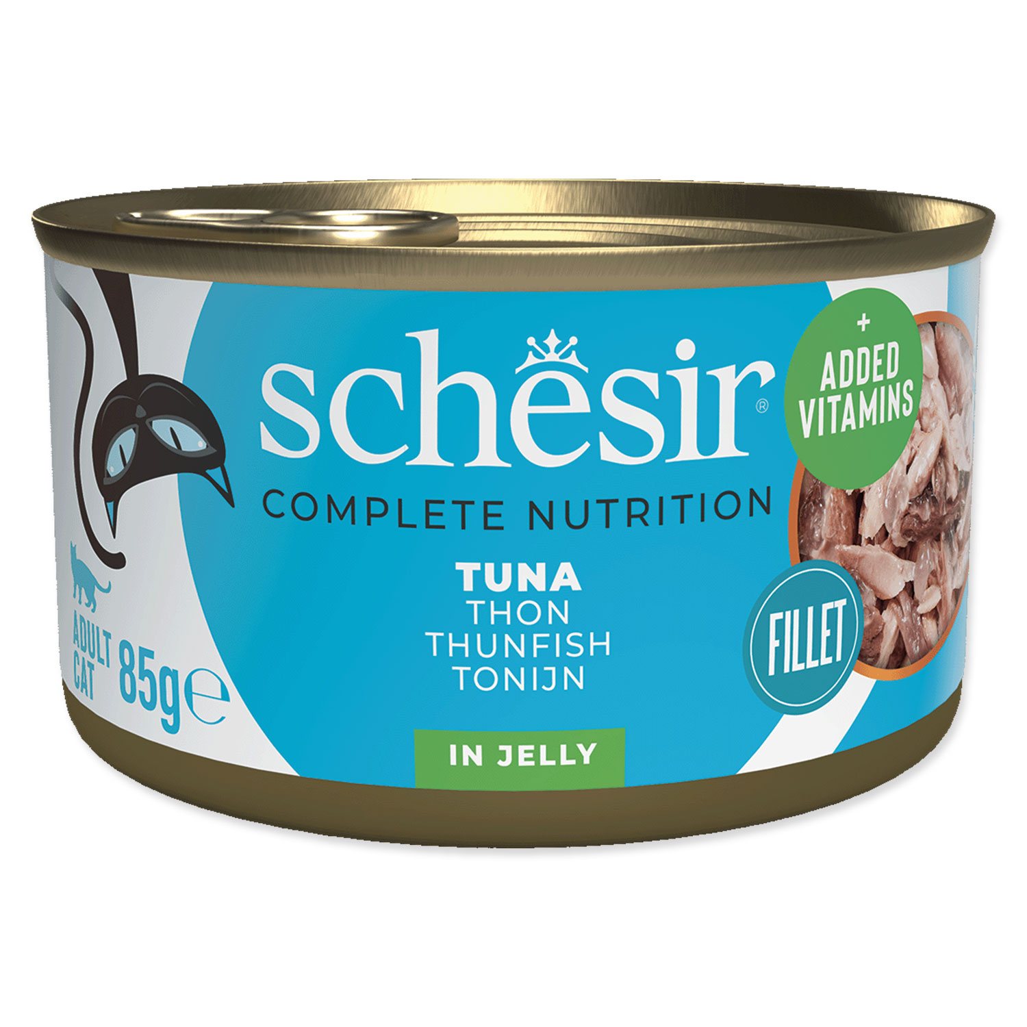 Schesir Cat konz. Adult tuňák 85G