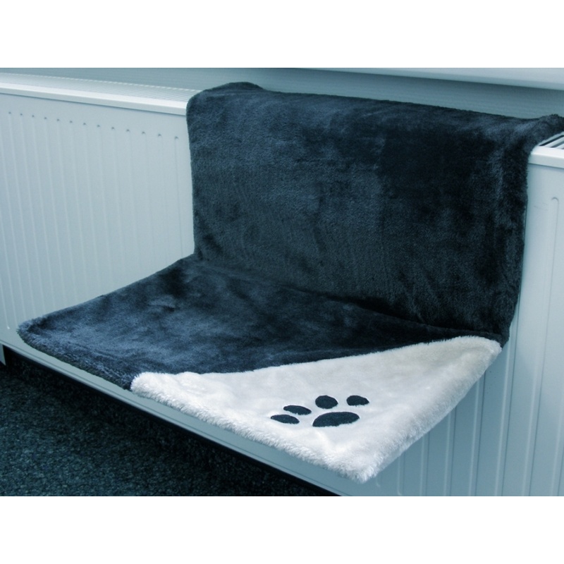 Pelech na radiátor cat Relax šedý Nobby