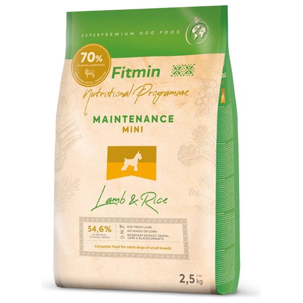Fitmin dog mini lamb&rice 2,5 kg