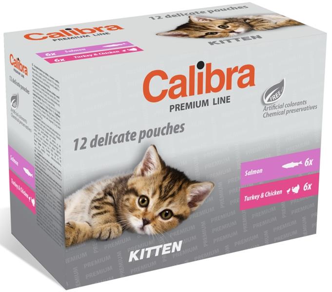 Calibra Cat kapsa Premium Kitten multipack 12x100g
