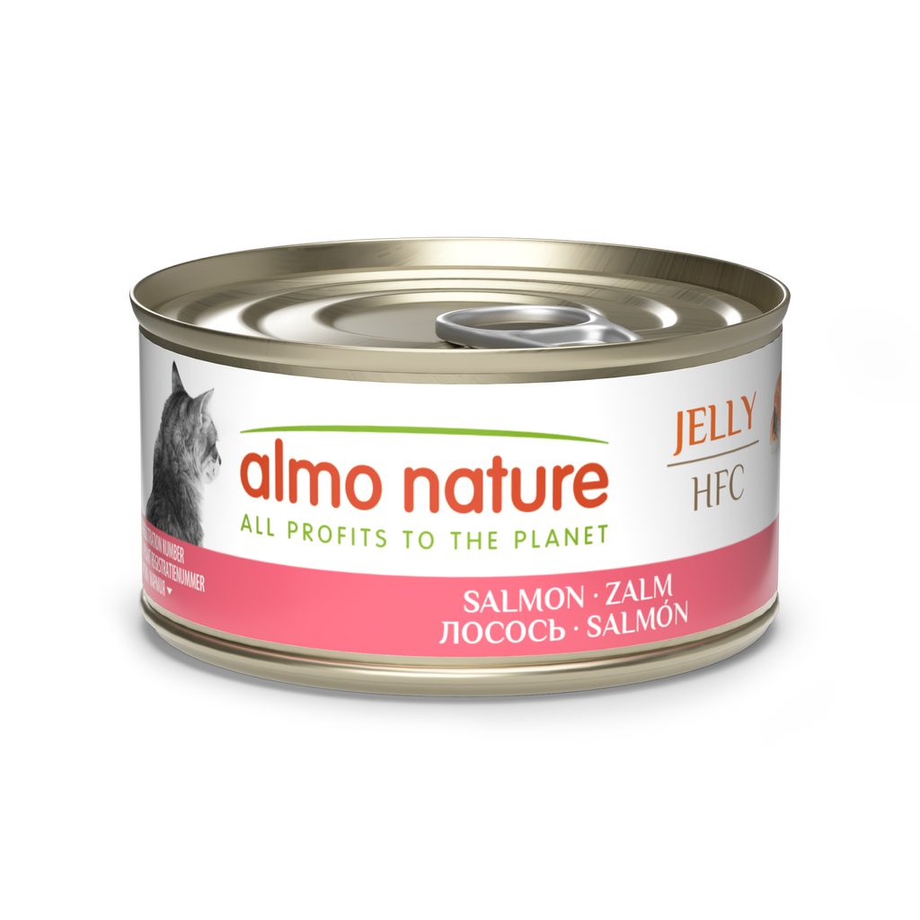 Almo Nature cat konz. Jelly-losos 70g