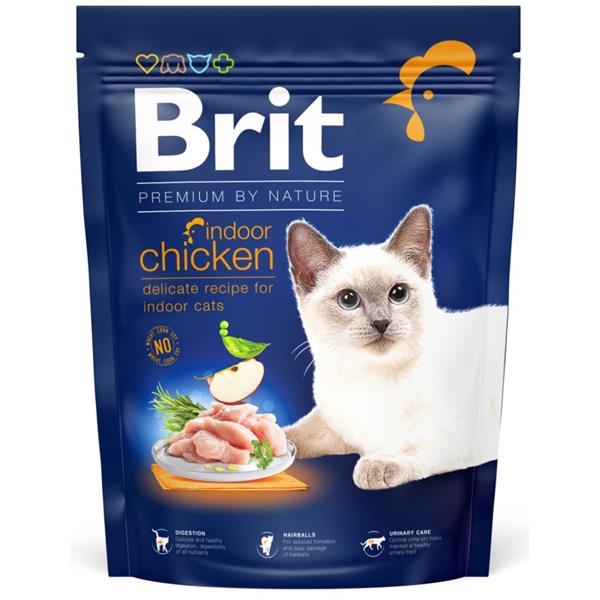 BRIT Premium by Nature Cat Indoor Chicken 300 g