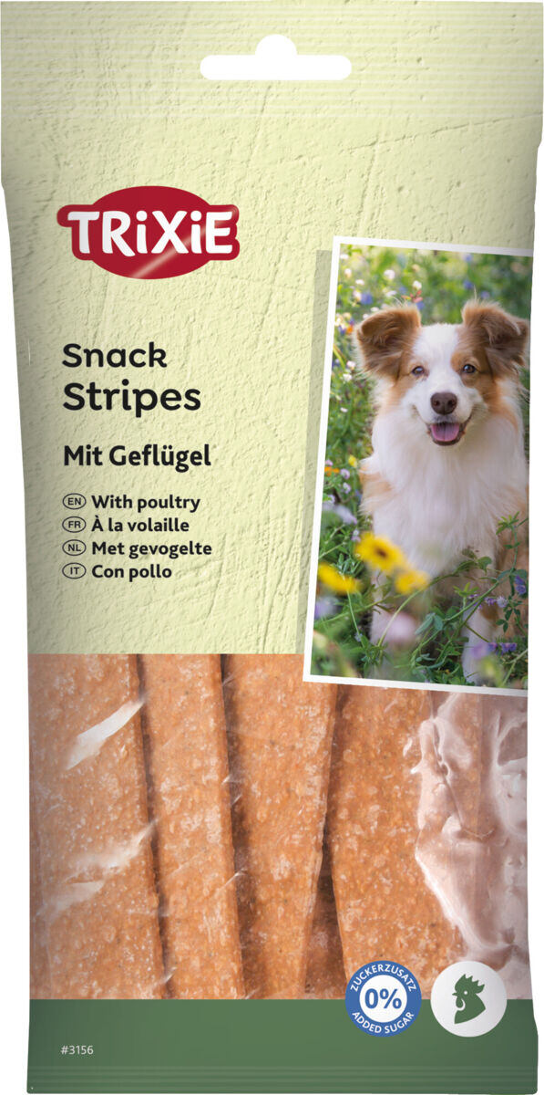Plátky TRIXIE Dog drůbeží 100 g