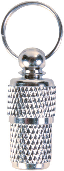 Adresář kovový chromovaný větší 1 ks