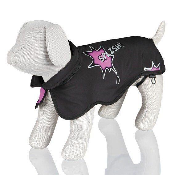 TRIXIE Softshellová vesta AVALLON černo/růžová L 55 cm