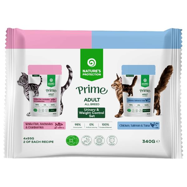 Nature's Protection Prime Cat kapsička Multiple Functions Multipack 4 x 85 g