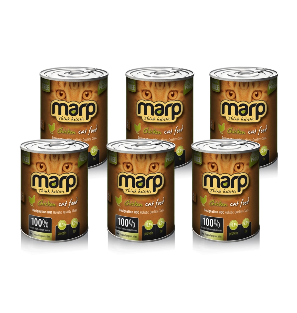 Marp Chicken konzerva pro kočky s kuřecím 6x400g