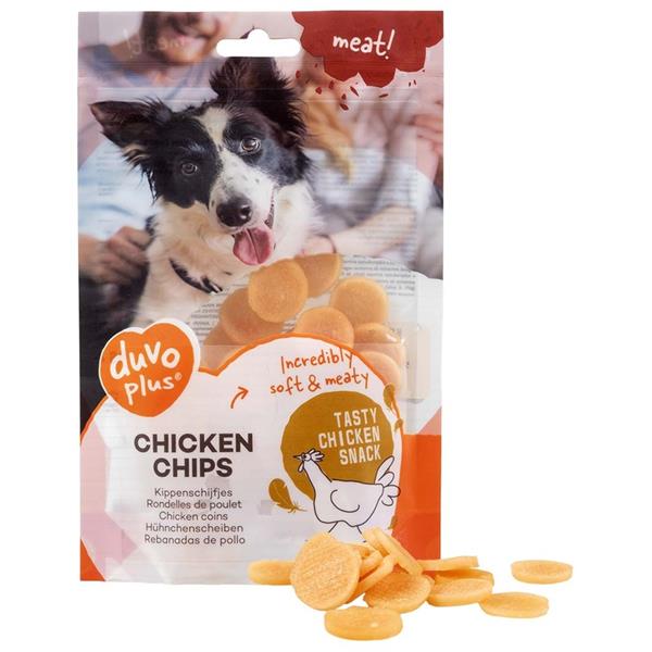 Duvo+ Meat! Duvo+ dog Meat! Chicken chips 80 g