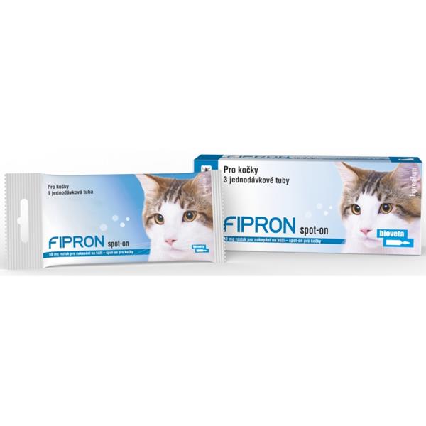Fipron 50mg Spot-On Cat sol 3x0,5ml