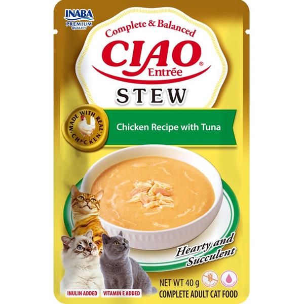 Churu Ciao Entrée Stew kuře a tuňák 40 g