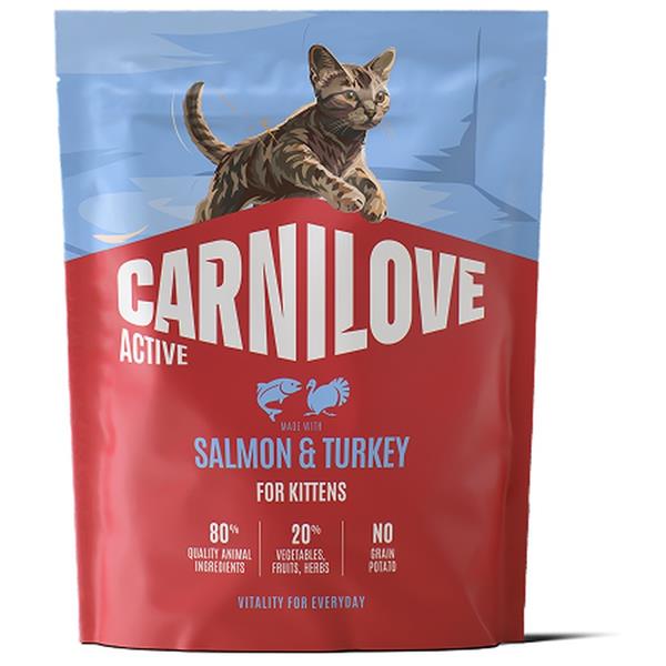 Carnilove Cat Active Dry Salmon&Turkey Kittens 400g