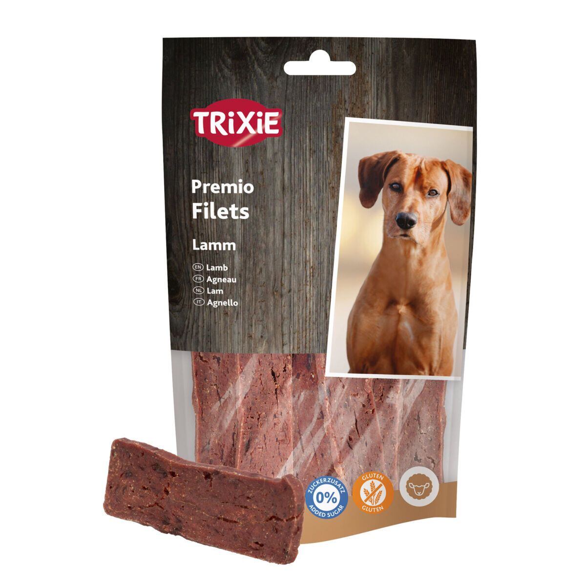 TRIXIE PREMIO Filets, jehněčí filety - 93% masa, 80 g