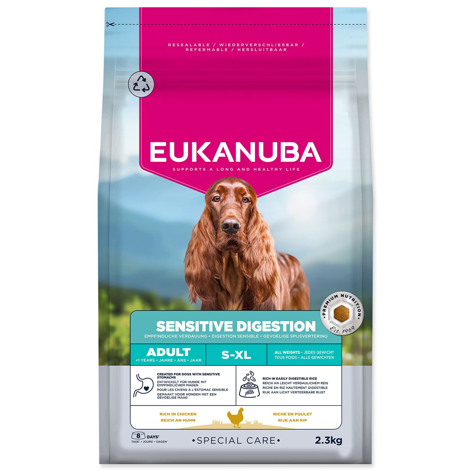 Krmivo EUKANUBA Special Care Sensitive Digestion 2,3kg