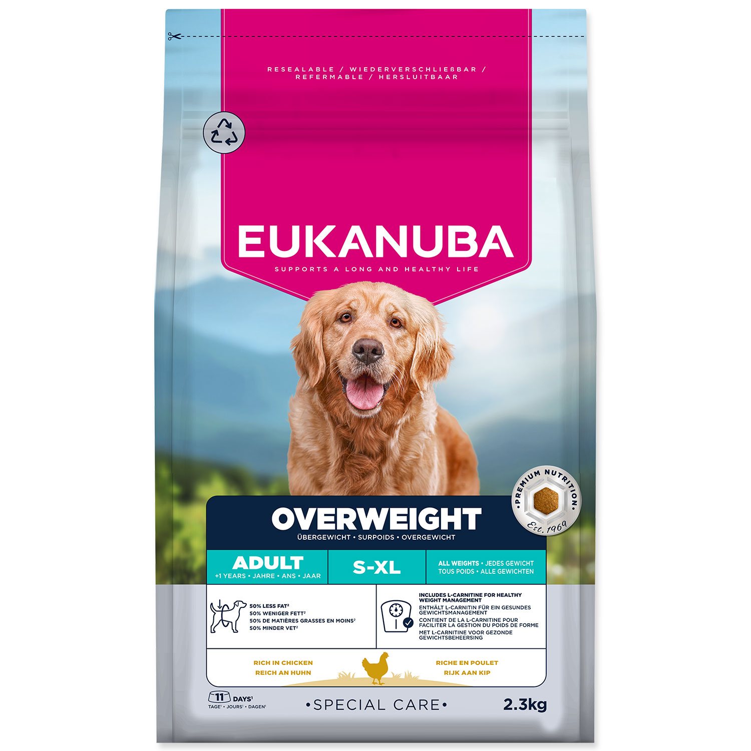 Krmivo EUKANUBA Special Care Overweight 2,3kg