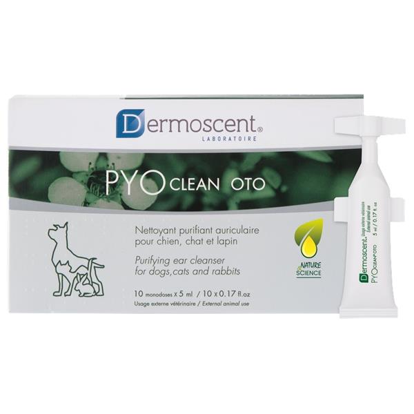 Dermoscent Laboratory Dermoscent PYO Clean Oto pes, kočka, králík 10x5ml