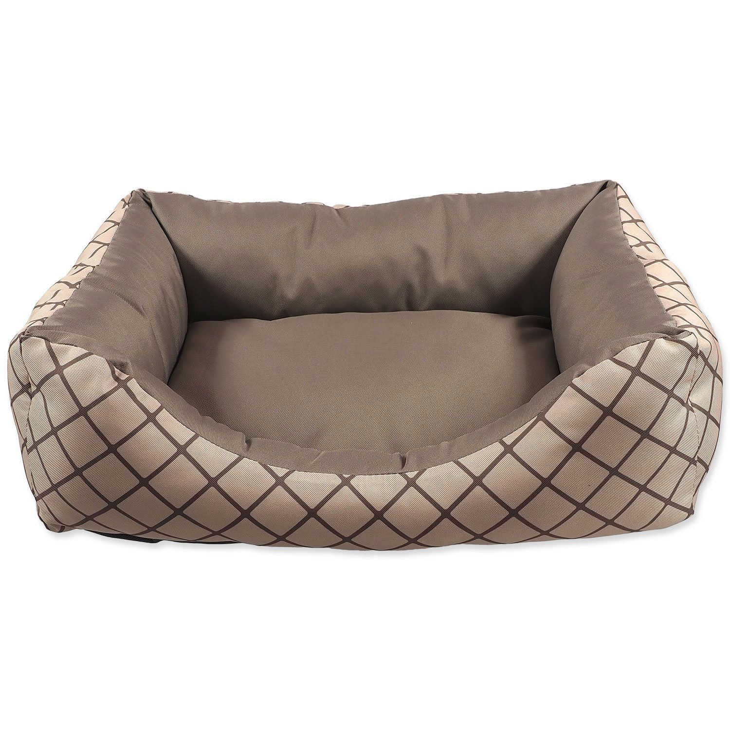 Sofa Dog Fantasy béžová se vzorem 55x40x16 cm