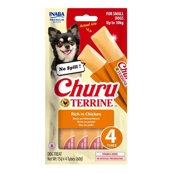 Inaba Churu Terrine Small Dog kuře 4x15g