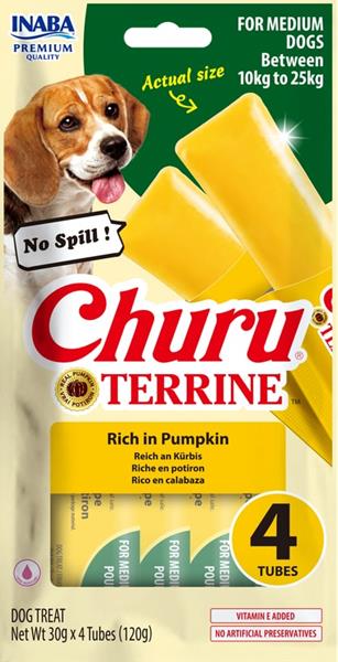 Inaba Churu Terrine Medium Dog dýně 4x30g