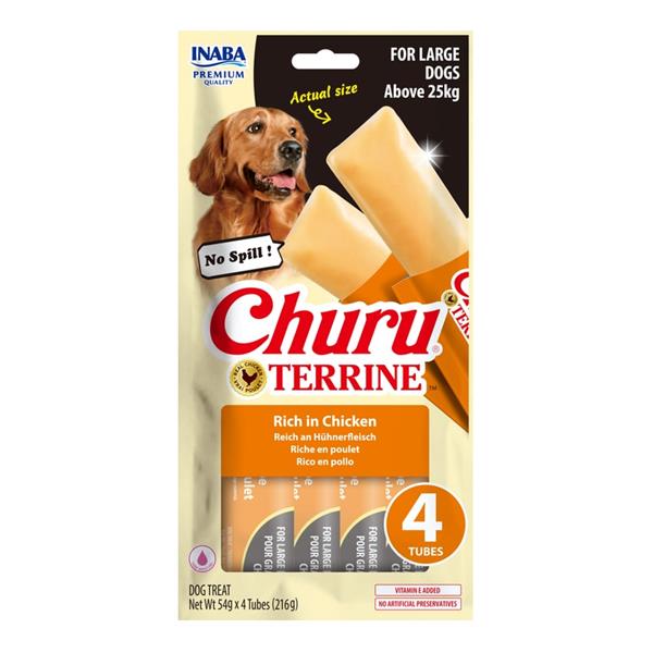Inaba Churu Terrine Large Dog kuře 4x54g