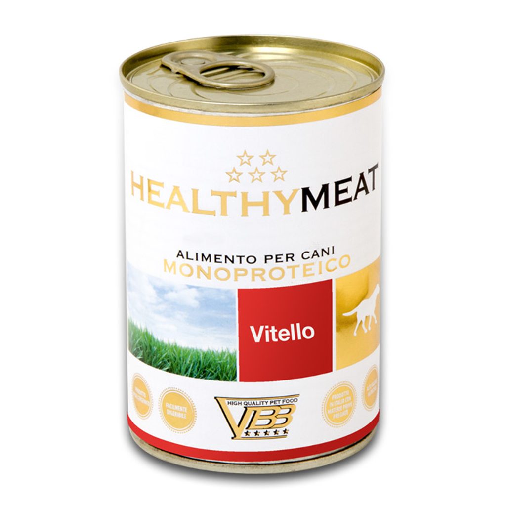 HEALTHY MEAT Dog telecí 400g/24kart.
