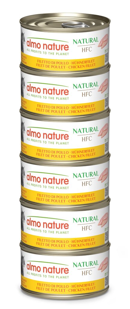 Almo Nature HFC Megapack Kuřecí filet 6x70g
