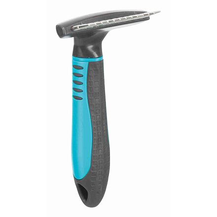 TRIXIE Hrablo s rotačními zuby, antiskluzová rukojeť Velikost hrabla s rotačními zuby: 7 x 14 cm