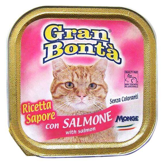 Monge GRAN BONTA paštika s lososem pro kočky 100g