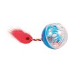 Míček chrastící s ocáskem 4 cm (2 ks)
