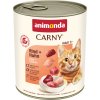 ANIMONDA konzerva CARNY Adult - hovězí, kuřecí 800g