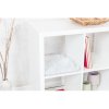 HARVEY hebká podložka do IKEA Kallax polic, 33 x 38 cm, bílá-černá