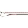 Postroj pro kočky s vodítkem, 27-45 cm/ 13 mm, 1,2 m, šedá/růžová