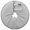 Ochranný měkký límec "disk", velikost XS (i pro kočky) polyester/pěna, šedá