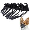 Pet Nylon Adjustable Mask Bark Bite Soft Mouth Muzzle Grooming Anti Stop Chewing For Small Large.jpg 350x350xz.jpg
