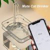 Cat Water Fountain Auto Filter Transparent Cat Drinker USB Electric Mute Recirculate Filtering Drinker for Cats.jpg (5)