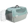 Transportní box CAPRI 3 Open Top, S: 40 x38 x 61 cm, výklopné otevírání, světlešedá/šalvějová