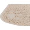 Podložka před kočičí toaletu 37 x 45cm, PVC, tělová