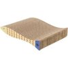 Škrabací karton "ryba", catnip, 2 ks, 40 x 30 x 11 cm, mátová/krémová
