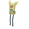 Hrací polštářek se zvířecím obličejem, šustící, 10 cm, polyester
