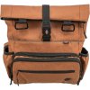 ROLLTOP 2v1, multifunkční batoh i ledvinka, bavlna/polyester, rezavá