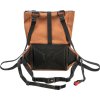 ROLLTOP 2v1, multifunkční batoh i ledvinka, bavlna/polyester, rezavá