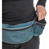 BAGGY Belt 3v1, maxi ledvinka, 44x33x18 cm/pas 62-125 cm, petrolejová