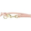 Soft Rope prodlužovací kulaté tkané vodítko, růžová/světlerůžová
