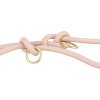 Soft Rope prodlužovací kulaté tkané vodítko, růžová/světlerůžová (Velikost vodítka SOFT ROPE prodlužovací XS-S: 2,00 m/ 6 mm)