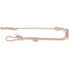 Soft Rope prodlužovací kulaté tkané vodítko, růžová/světlerůžová (Velikost vodítka SOFT ROPE prodlužovací XS-S: 2,00 m/ 6 mm)