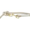 Soft Rope prodlužovací kulaté tkané vodítko, šedá/světlešedá (Velikost vodítka SOFT ROPE prodlužovací XS-S: 2,00 m/ 6 mm)