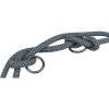 Soft Rope prodlužovací kulaté tkané vodítko, černá/šedá (Velikost vodítka SOFT ROPE prodlužovací XS-S: 2,00 m/ 6 mm)