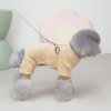 Zimní chlupatý obleček pro malá a střední plemena psů (Barva Khaki, Velikost XXL (6-9 kg))