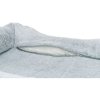 Vital Bed LINO, ortopedický obdélníkový pelech, šedá/světlešedá (Velikost obdélníkového pelechu LINO 110 x 75 cm)